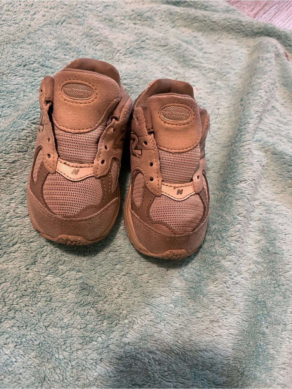 Kids tan Athletic Sneakers - New Balance